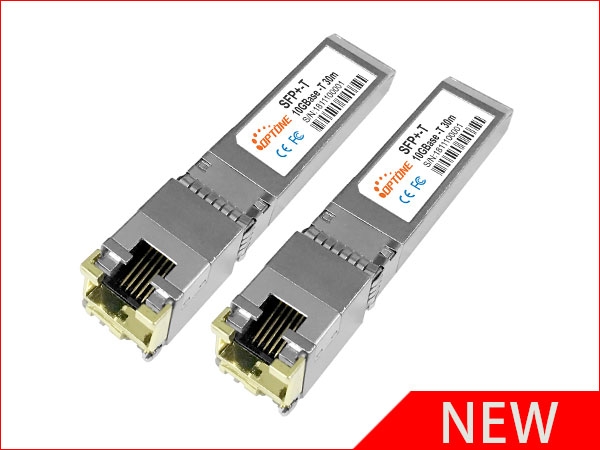 Optone developed SFP+ 10G copper optical modules sucessfully